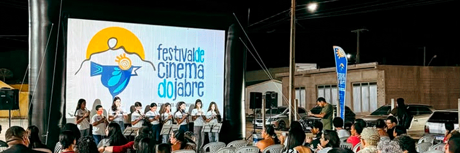 Noite de exibição do Cine Jabre